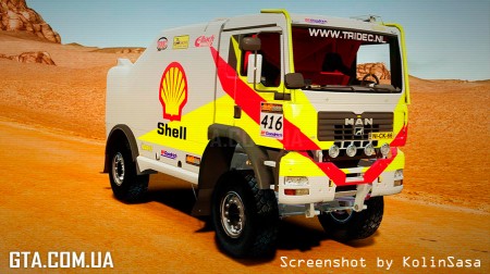 MAN TGA Dakar Truck Shell